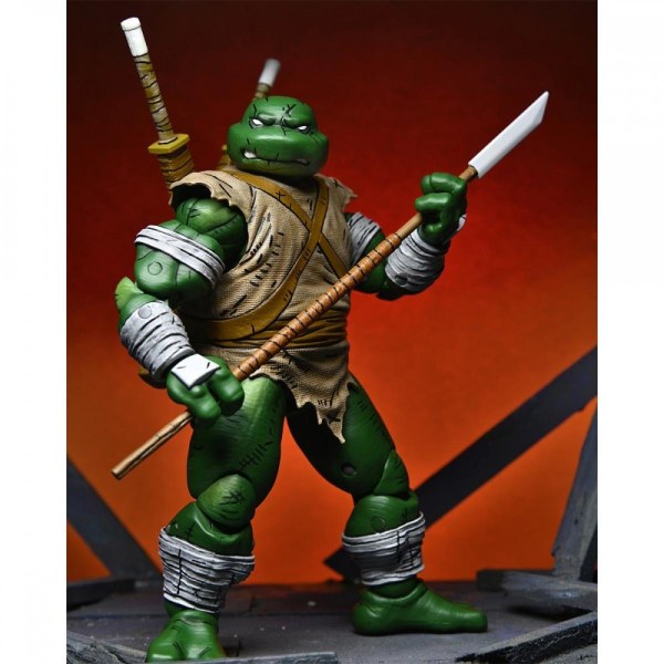 TORTUES NINJA (MIRAGE COMICS) - FIGURINE ARTICULÉE – MICHELANGELO THE WANDERER