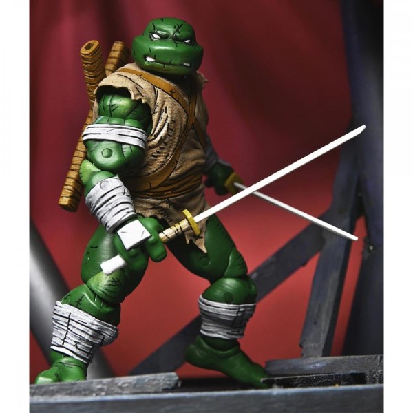 TORTUES NINJA (MIRAGE COMICS) - FIGURINE ARTICULÉE – MICHELANGELO THE WANDERER