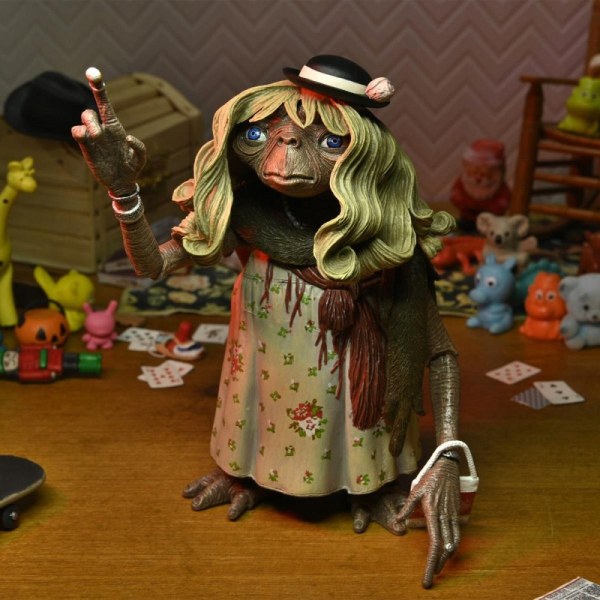 E.T. 40E ANNIVERSAIRE - FIGURINE ARTICULÉE - ULTIMATE E.T. HABILLÉ