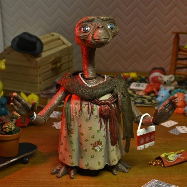 E.T. 40E ANNIVERSAIRE - FIGURINE ARTICULÉE - ULTIMATE E.T. HABILLÉ