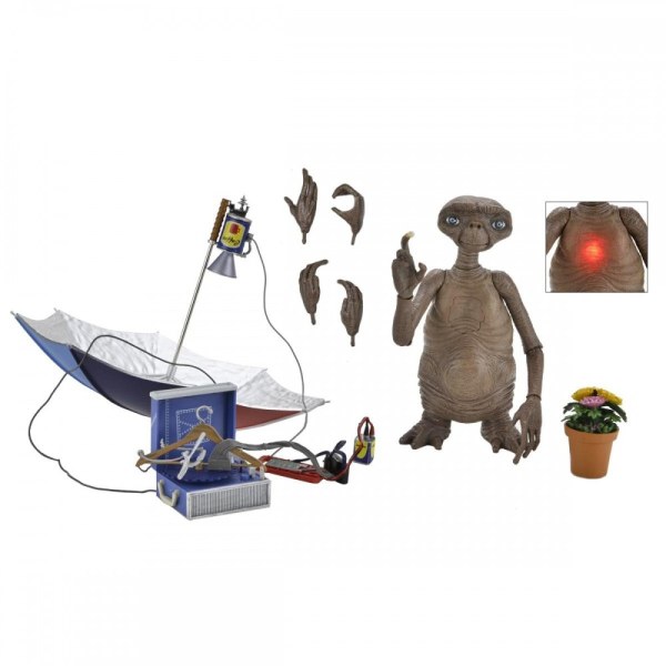 E.T. 40ÈME ANNIVERSAIRE - FIGURINE ARTICULÉE - ULTIMATE DELUXE E.T.