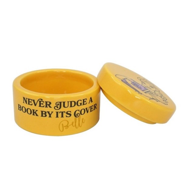 MINI POT EN CÉRAMIQUE DISNEY 100 LA BELLE ET LA BÊTE NE JAMAIS JUGER UN LIVRE À SA COUVERTURE