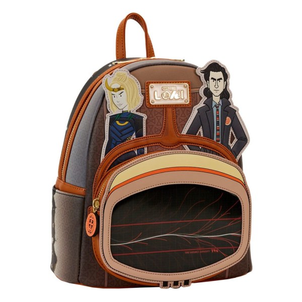Mini Sac à Dos Loki TVA Lenticulaire Multivers - Marvel Loungefly
