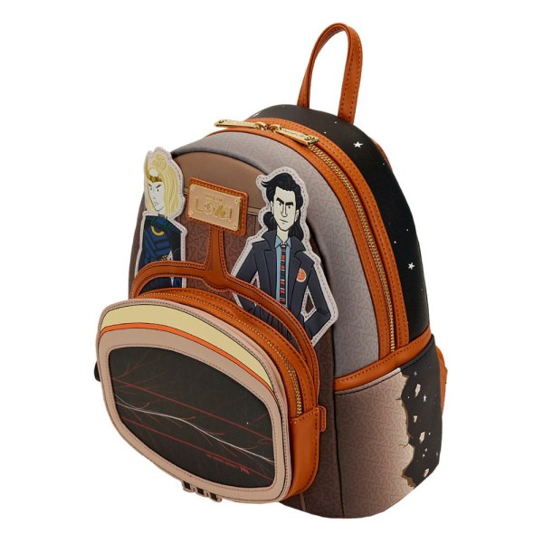 Mini Sac à Dos Loki TVA Lenticulaire Multivers - Marvel Loungefly