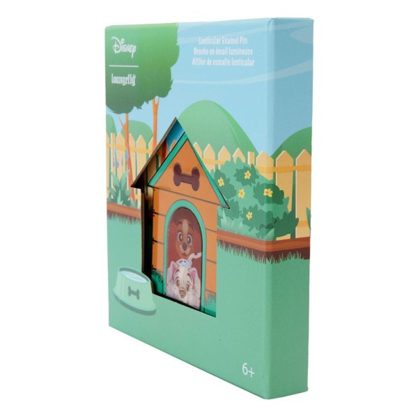 Pin's Collector La Belle et le Clochard Edition Limitée - Disney Loungefly