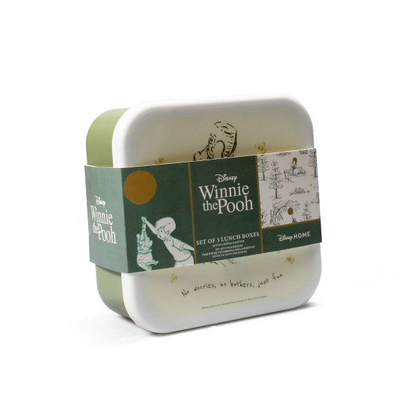 Lot de 3 Snack Box Winnie l'Ourson