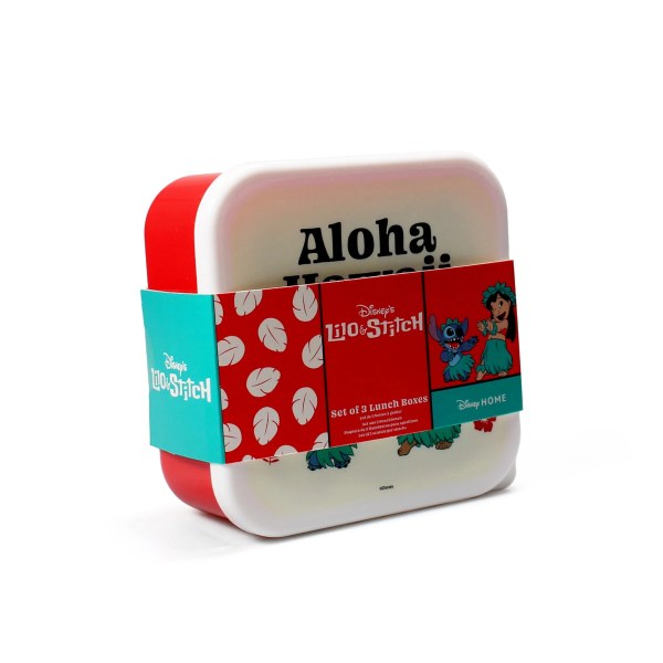 Lot de 3 Snack Box Lilo et Stitch