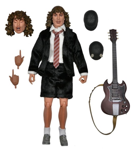 Figurine AC/DC Habillé Angus Young (Highway to Hell) 20 cm