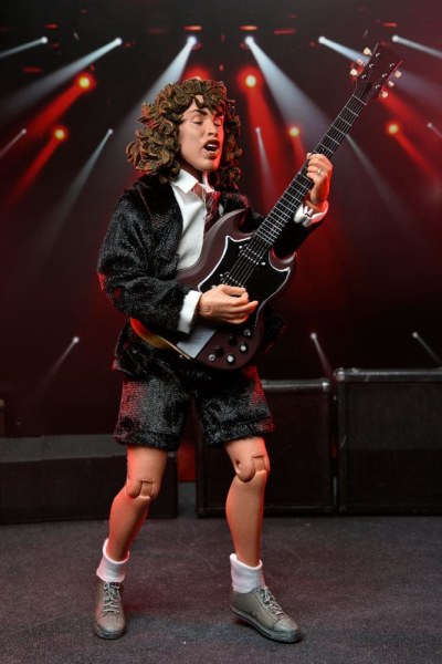 Figurine AC/DC Habillé Angus Young (Highway to Hell) 20 cm