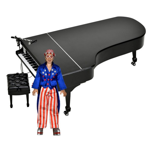 Figurine Elton John habillé Live in '76 Deluxe Set 20 cm