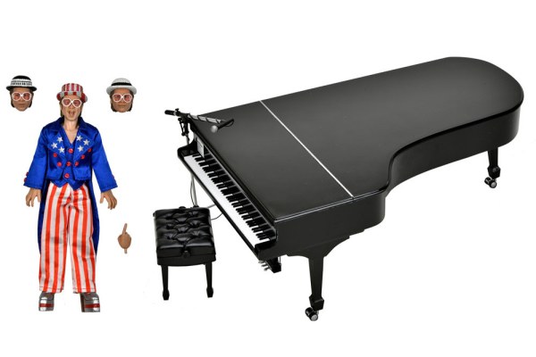 Figurine Elton John habillé Live in '76 Deluxe Set 20 cm