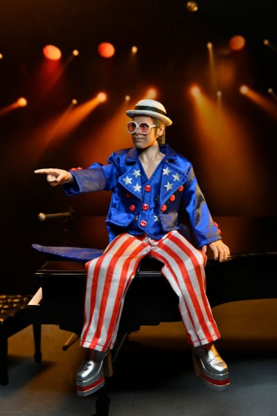 Figurine Elton John habillé Live in '76 Deluxe Set 20 cm