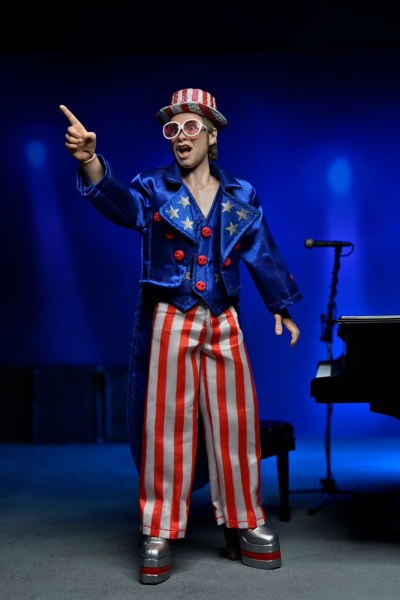 Figurine Elton John habillé Live in '76 Deluxe Set 20 cm
