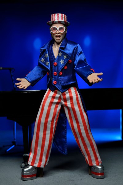 Figurine Elton John habillé Live in '76 Deluxe Set 20 cm