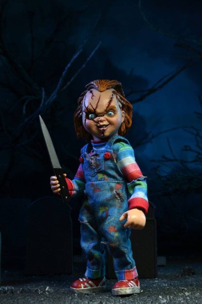 La Mariée de Chucky pack 2 Figurine Chucky & Tiffany vêtue 14 cm