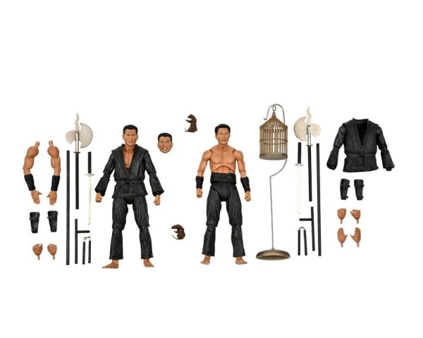 Les Tortues Ninja (1990) pack de 2 figurines Shadow Warriors 18 cm