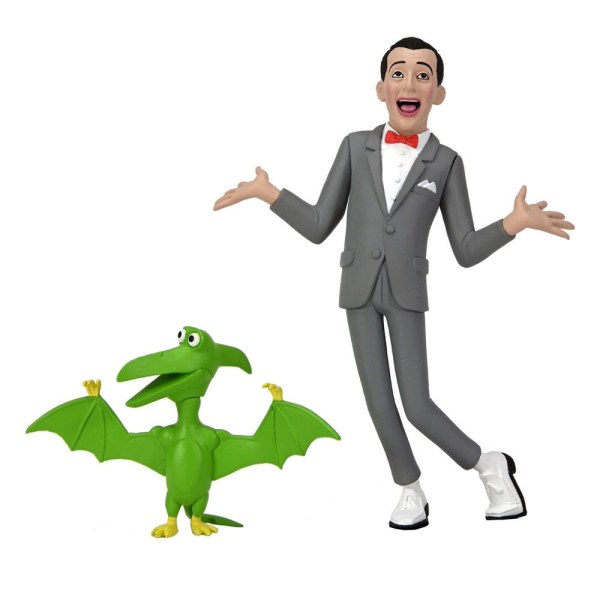 Figurine Pee-Wee Herman Toony Classics Pee-Wee & Pterri 15 cm