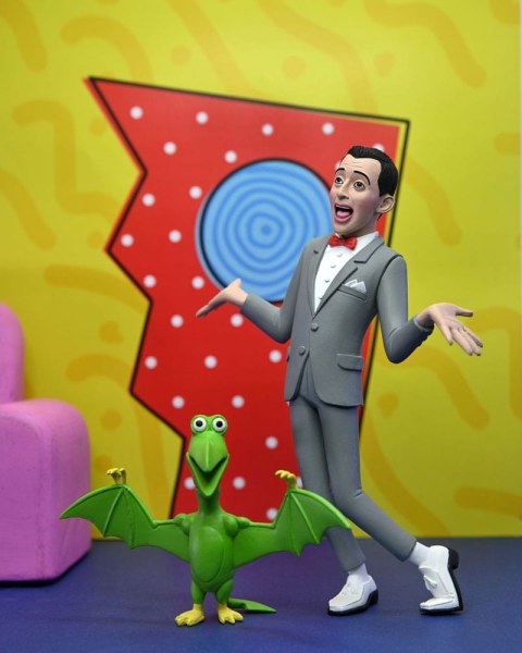 Figurine Pee-Wee Herman Toony Classics Pee-Wee & Pterri 15 cm