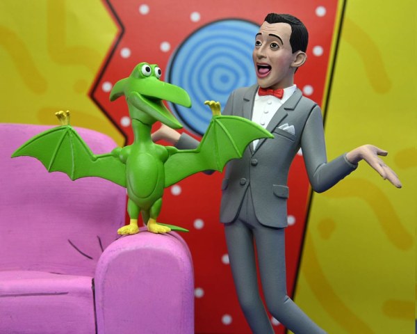 Figurine Pee-Wee Herman Toony Classics Pee-Wee & Pterri 15 cm