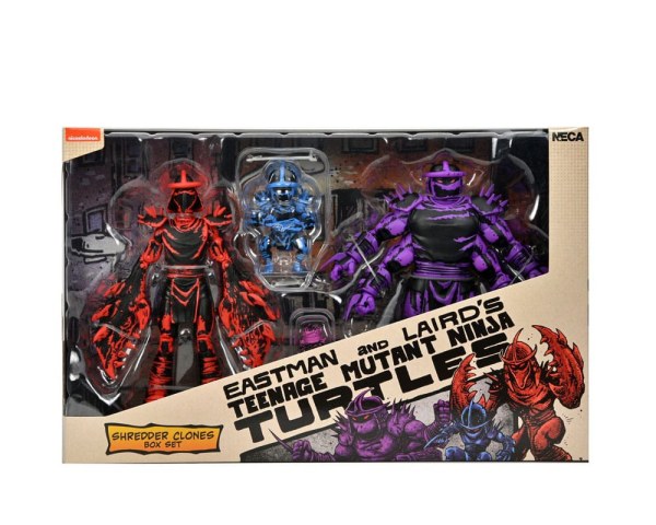 Tortues Ninja (Mirage Comics) Figurine Shredder Clones Coffret 18 cm