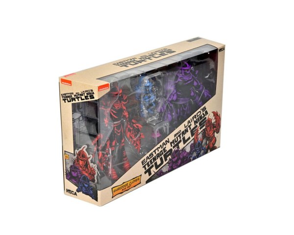 Tortues Ninja (Mirage Comics) Figurine Shredder Clones Coffret 18 cm