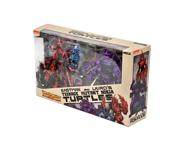 Tortues Ninja (Mirage Comics) Figurine Shredder Clones Coffret 18 cm