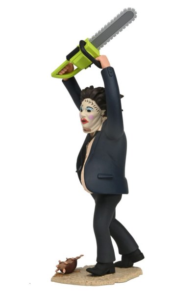 Texas Massacre à la tronçonneuse Toony Terrors Figurine 50ème Anniversaire Pretty Woman Leatherface 15 cm