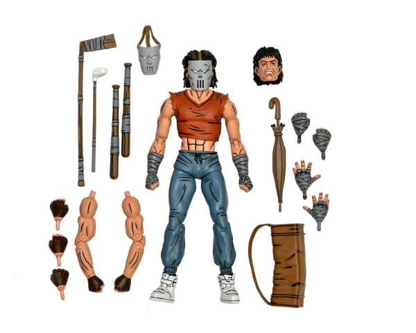 Tortues Ninja (Mirage Comics) Figurine Casey Jones en chemise rouge 18 cm