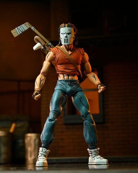 Tortues Ninja (Mirage Comics) Figurine Casey Jones en chemise rouge 18 cm