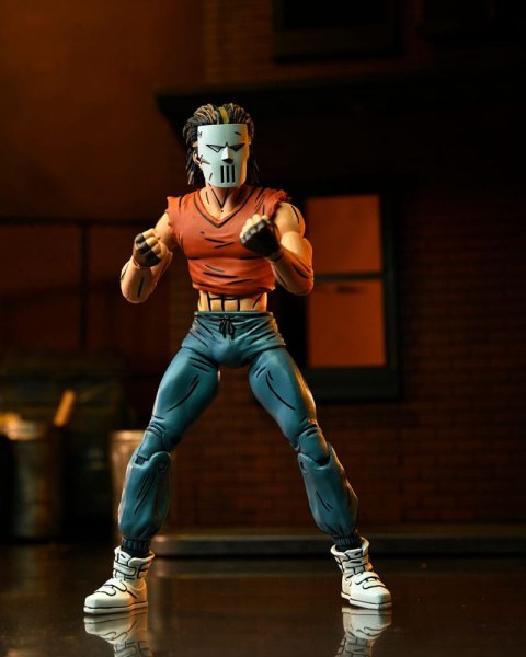 Tortues Ninja (Mirage Comics) Figurine Casey Jones en chemise rouge 18 cm