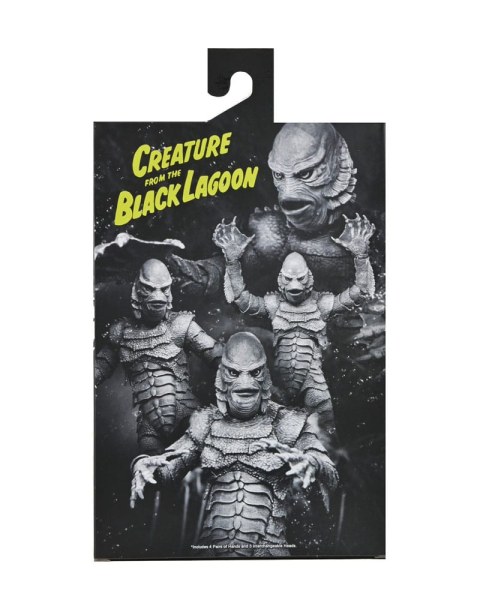 Figurine Universal Monsters Créature Ultime du Lagon Noir (N&B) 18 cm