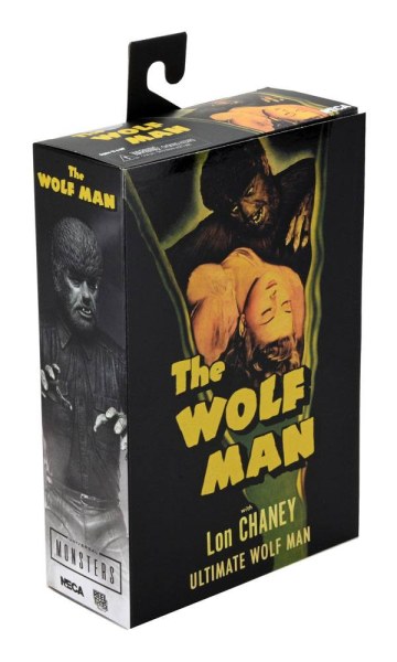 Figurine Universal Monsters Ultimate The Wolf Man (Noir & Blanc) 18 cm