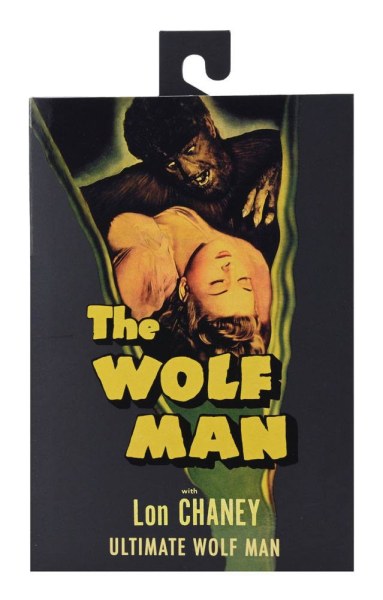 Figurine Universal Monsters Ultimate The Wolf Man (Noir & Blanc) 18 cm