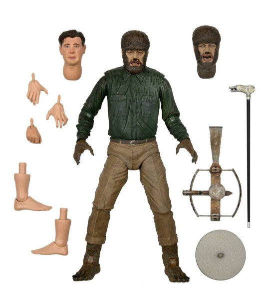 Figurine Universal Monsters Ultimate L'Homme-Loup 18 cm