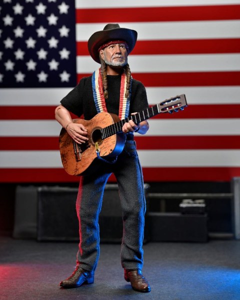 Figurine Willie Nelson Habillée 20 cm