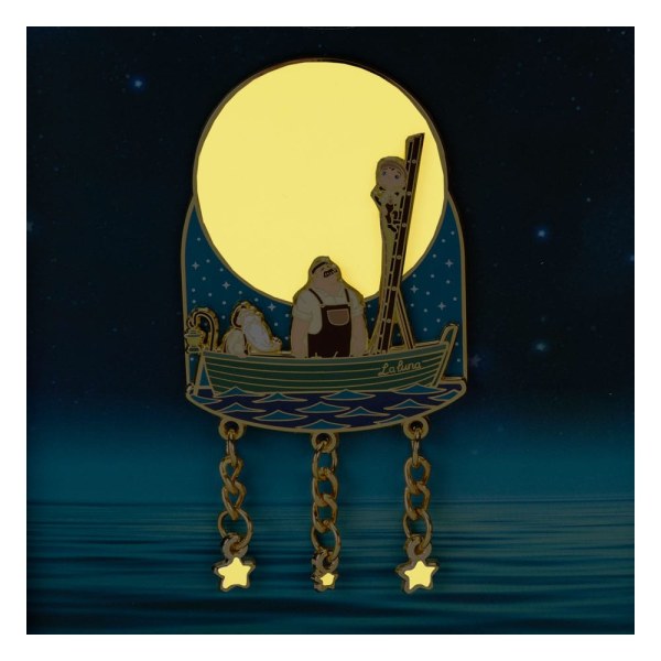Pin's collector La Luna Brille dans le noir Edition Limitée - Disney Pixar Loungefly
