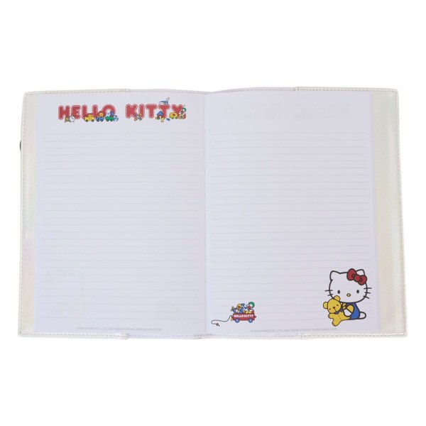 Carnet Hello Kitty nacré 50ème Anniversaire - Loungefly
