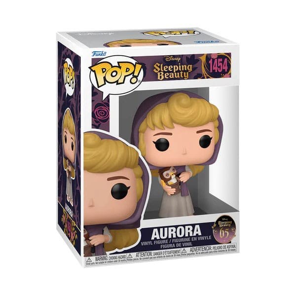 Funko Pop! 1454- Aurore avec un hibou - 65e anniversaire La Belle Au Bois Dormant