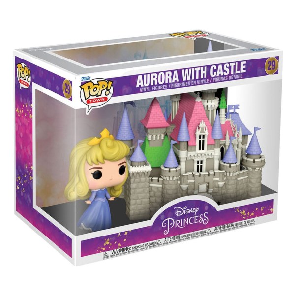 Funko Pop! Town 29 - Aurore et château - La Belle au bois dormant