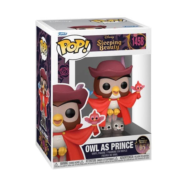 Funko Pop! 1458 - Prince en Hibou - 65e anniversaire de la Belle au bois dormant