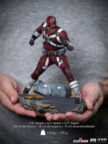 MARVEL NOIRE VEUVE ROUGE GARDIEN ART SCALE - MARVEL