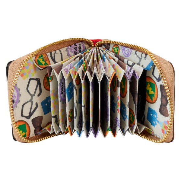 Portefeuille accordéon Là-haut Livre d'aventures 15e anniversaire - Disney Loungefly