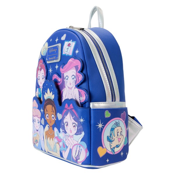 MINI SAC À DOS Princesses Disney Style Manga - DISNEY LOUNGEFLY