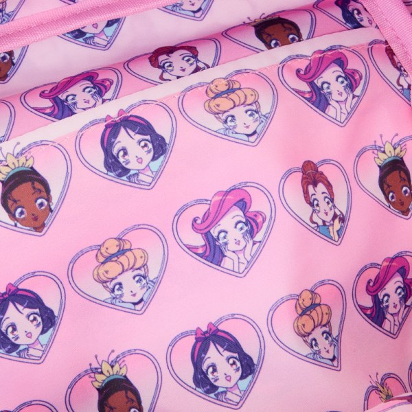 MINI SAC À DOS Nylon Princesse Disney Style Manga - DISNEY LOUNGEFLY