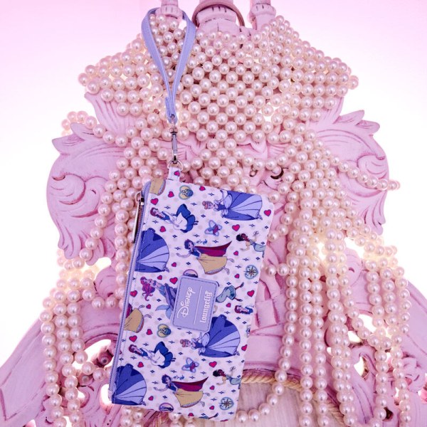 Pochette Dragonne Nylon Disney Princesse Manga - DISNEY LOUNGEFLY