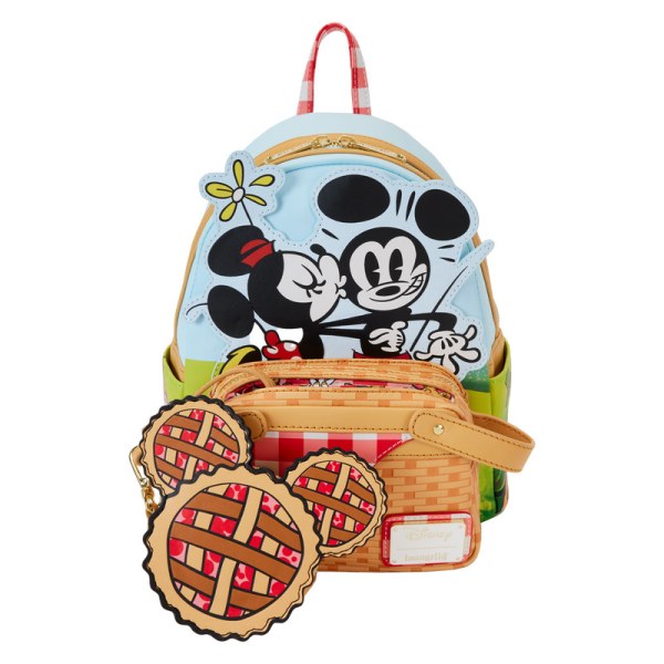MINI SAC À DOS Panier Pique-nique Mickey et ses Amis - DISNEY LOUNGEFLY