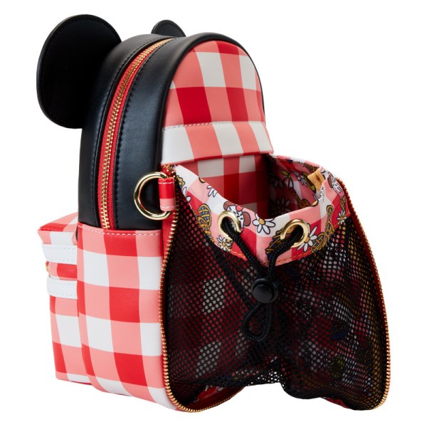 Sacoche Minnie Mouse Couverture de pique-nique Porte-gobelet - DISNEY LOUNGEFLY