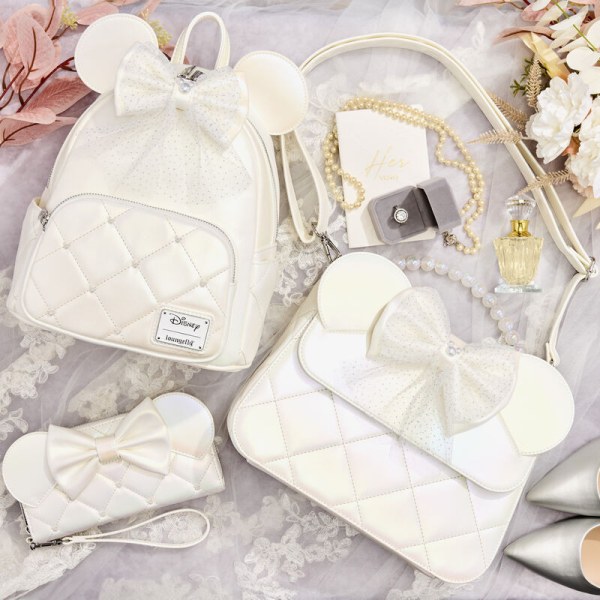 MINI SAC À DOS Minnie Mouse Mariage Irisé - DISNEY LOUNGEFLY