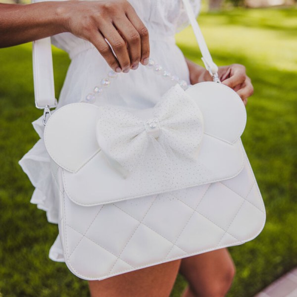 Sac Bandoulière Minnie Mouse Mariage irisé - DISNEY LOUNGEFLY