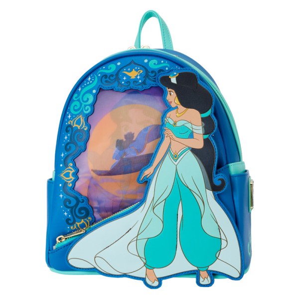 MINI SAC À DOS Aladdin Princesse Série Lenticulaire - DISNEY LOUNGEFLY